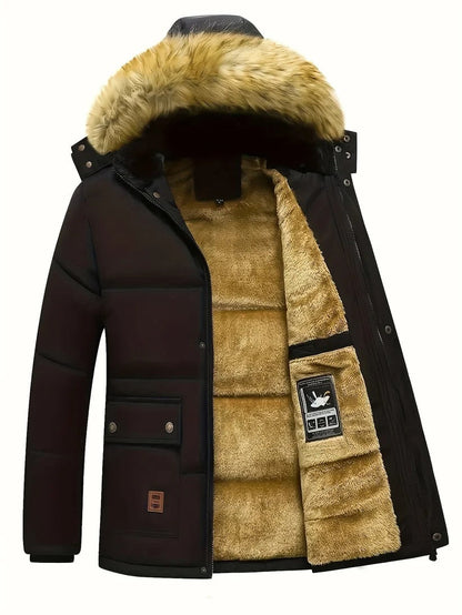 Premium Hooded Winter Puffer Jacket For Men