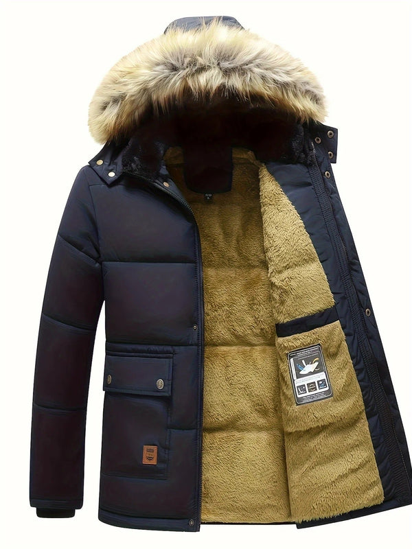 Premium Hooded Winter Puffer Jacket For Men